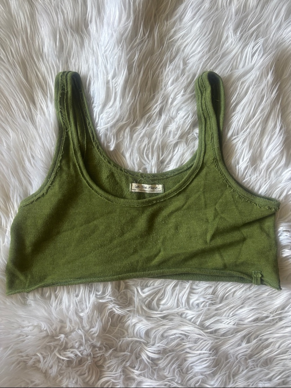 Free People Raw Edge Tank